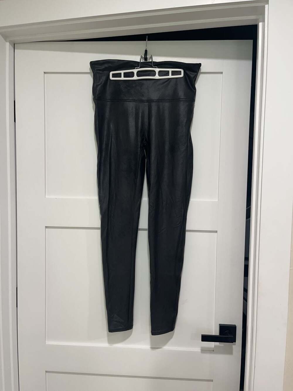 Spanx Faux Leather Leggings Size 2X